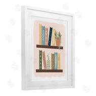 Sandra Picco | Minimal Bookshelves with Plant