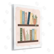 Sandra Picco | Minimal Bookshelves with Plant