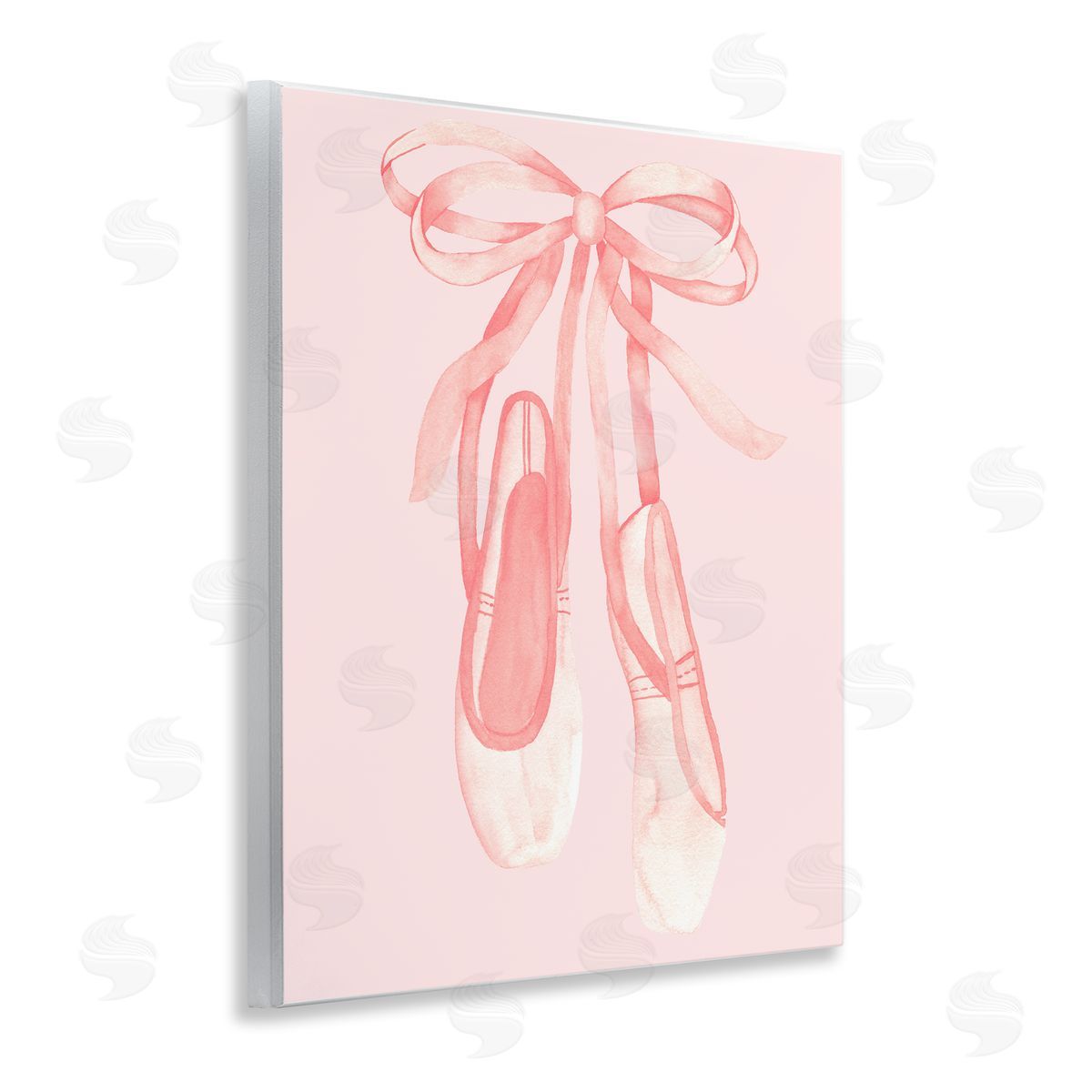 Nina Jacobs Graceful Ballet Slippers Wall Plaque Art Print