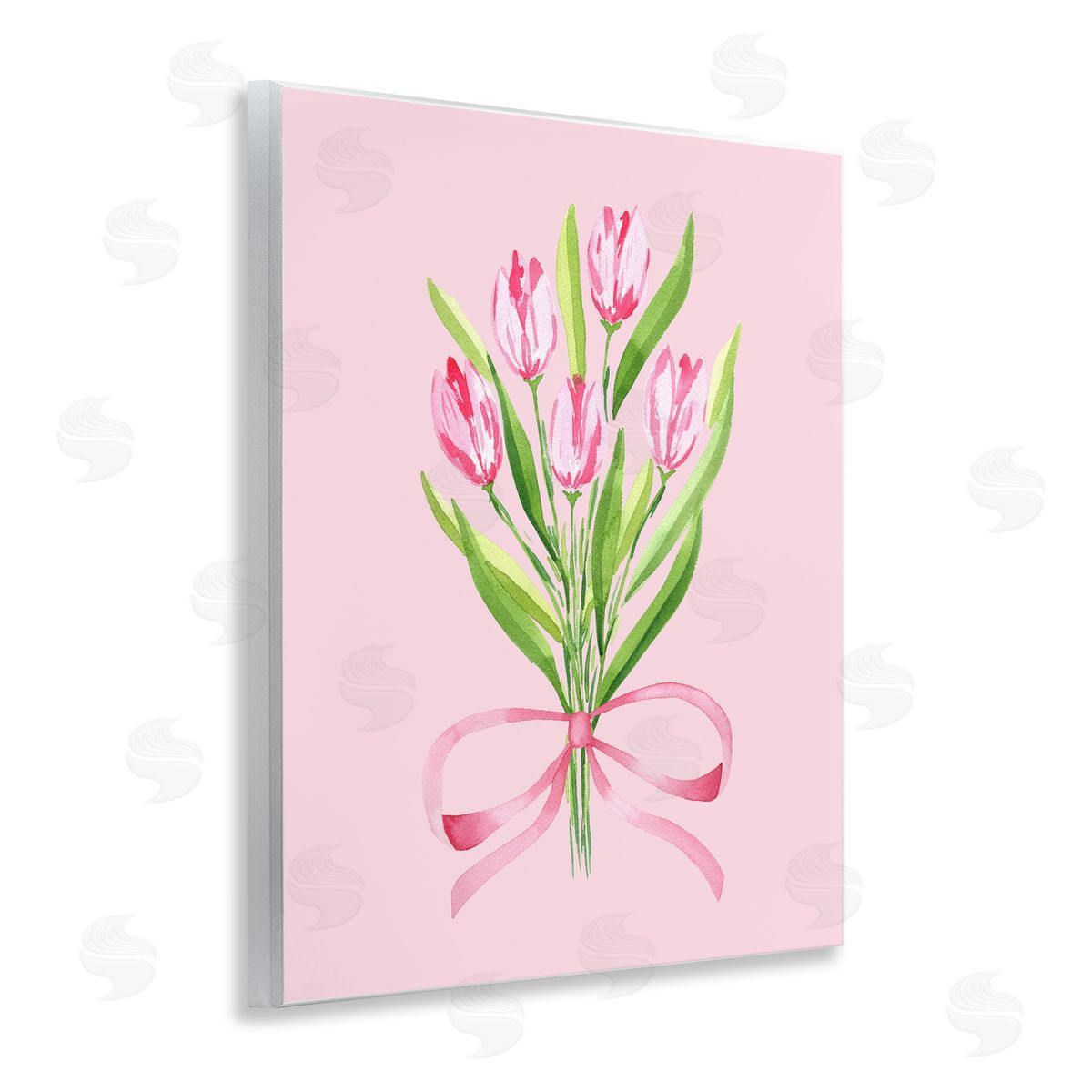 Nina Jacobs Pretty And Sweet Tulips Wall Plaque Art Print