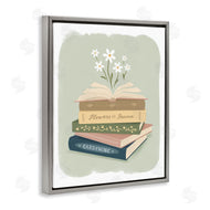 Sandra Picco | Open Book Stack Gardening Theme