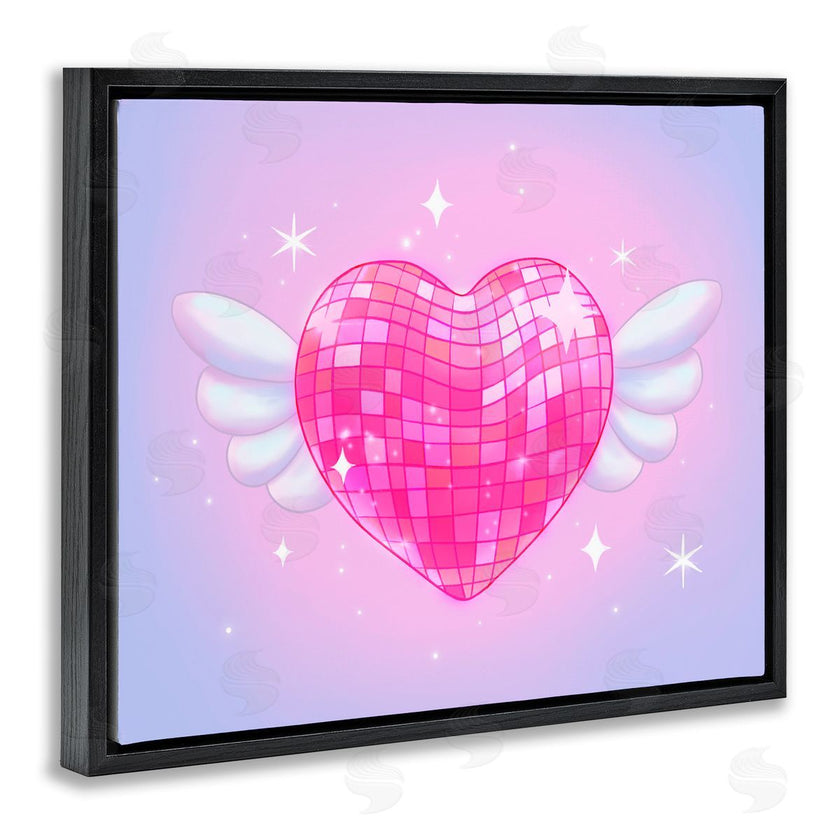 Stephanie Sanchez | Disco Heart with Wings