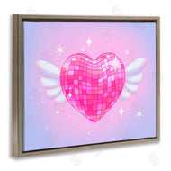 Stephanie Sanchez | Disco Heart with Wings