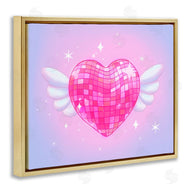 Stephanie Sanchez | Disco Heart with Wings