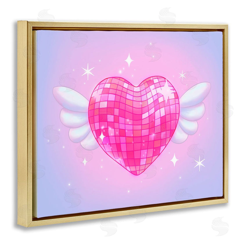 Stephanie Sanchez | Disco Heart with Wings