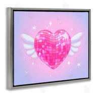 Stephanie Sanchez | Disco Heart with Wings