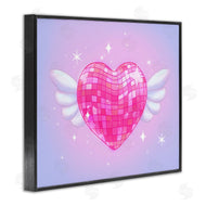 Stephanie Sanchez | Disco Heart with Wings