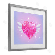 Stephanie Sanchez | Disco Heart with Wings