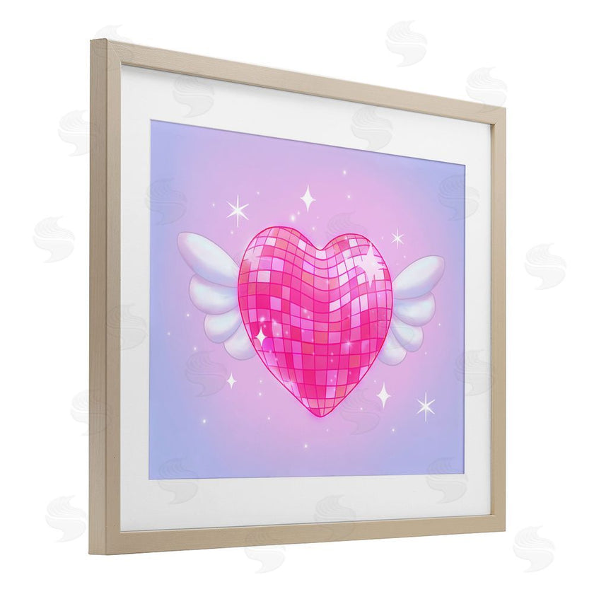 Stephanie Sanchez | Disco Heart with Wings