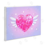 Stephanie Sanchez | Disco Heart with Wings