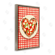 Florentina Dolci | Heart Pizza on Red Check