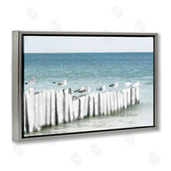Noah Bay | Gulls Waiting Beach Scene