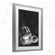 Kim Allen | Monochrome Football Helmet & Ball
