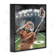 Kim Allen | Football Catch In Action
