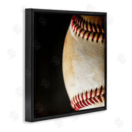 Kim Allen | Baseball Closeup On Black
