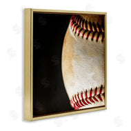 Kim Allen | Baseball Closeup On Black