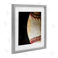 Kim Allen | Baseball Closeup On Black