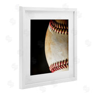 Kim Allen | Baseball Closeup On Black