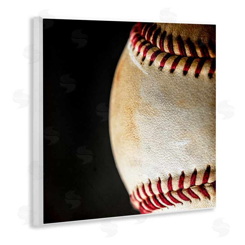 Kim Allen | Baseball Closeup On Black