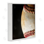 Kim Allen | Baseball Closeup On Black