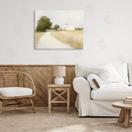 Leah Straatsma | White Farmhouse Path Tranquility