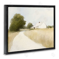 Leah Straatsma | White Farmhouse Path Tranquility