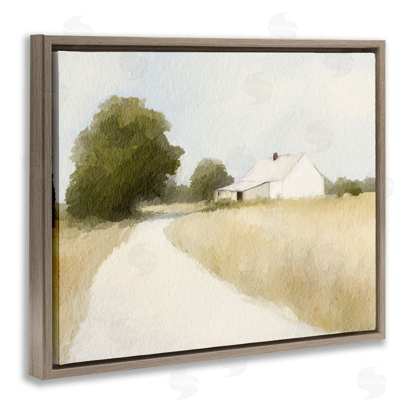 Leah Straatsma | White Farmhouse Path Tranquility