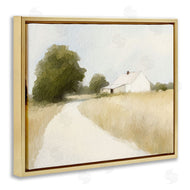 Leah Straatsma | White Farmhouse Path Tranquility