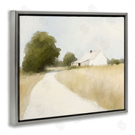Leah Straatsma | White Farmhouse Path Tranquility