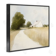 Leah Straatsma | White Farmhouse Path Tranquility