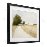 Leah Straatsma | White Farmhouse Path Tranquility