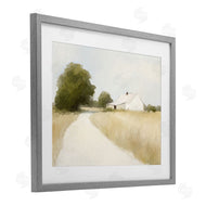 Leah Straatsma | White Farmhouse Path Tranquility