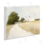 Leah Straatsma | White Farmhouse Path Tranquility