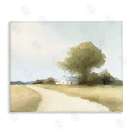 Leah Straatsma | Farmhouse Road In Distance