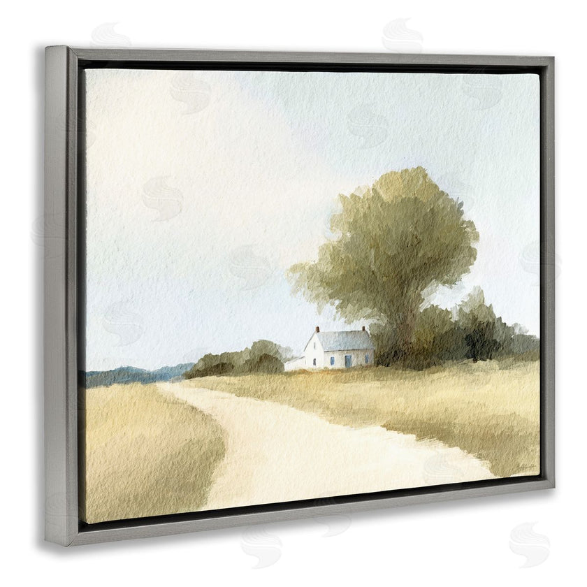 Leah Straatsma | Farmhouse Road In Distance