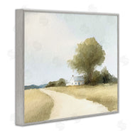 Leah Straatsma | Farmhouse Road In Distance