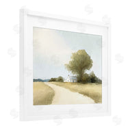 Leah Straatsma | Farmhouse Road In Distance
