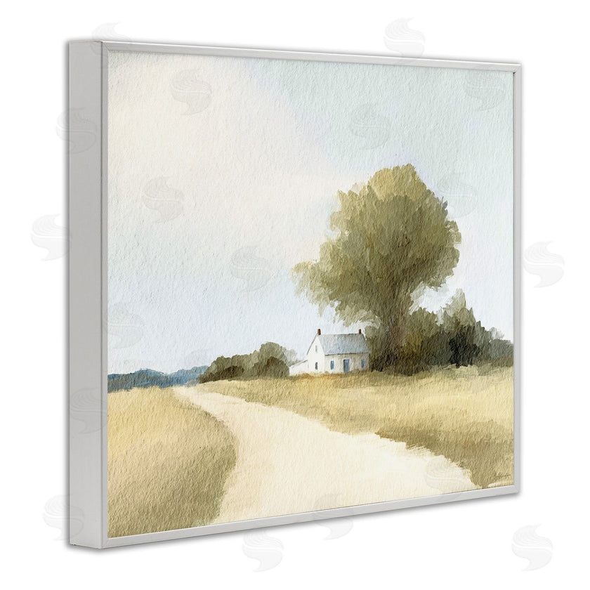 Leah Straatsma | Farmhouse Road In Distance