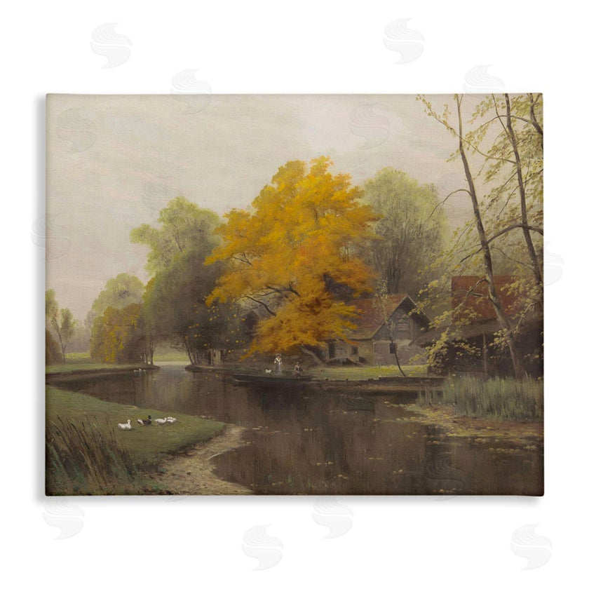Leah Straatsma | Vintage Fall By The River