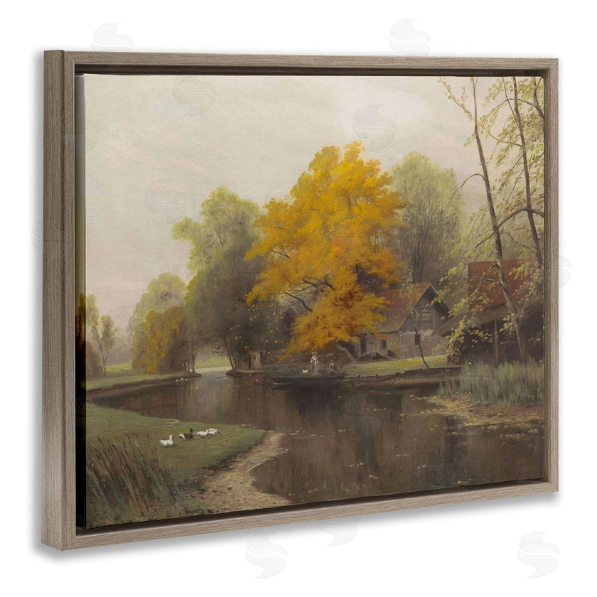Leah Straatsma | Vintage Fall By The River