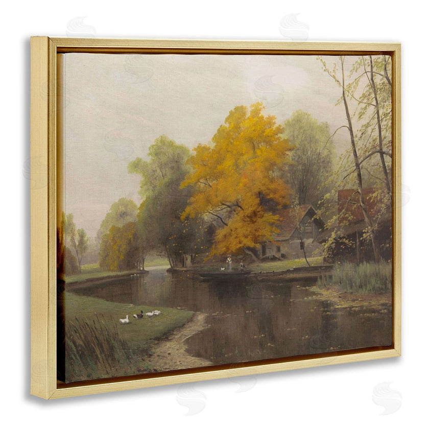 Leah Straatsma | Vintage Fall By The River