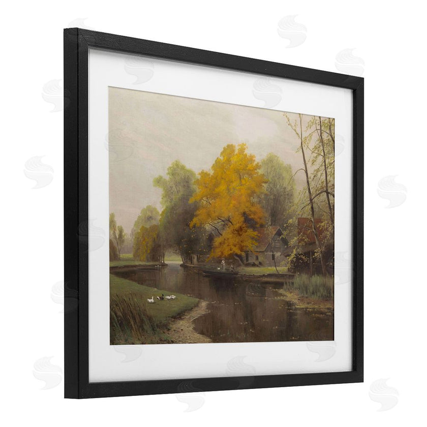 Leah Straatsma | Vintage Fall By The River
