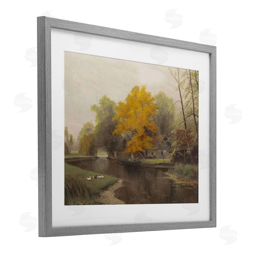 Leah Straatsma | Vintage Fall By The River