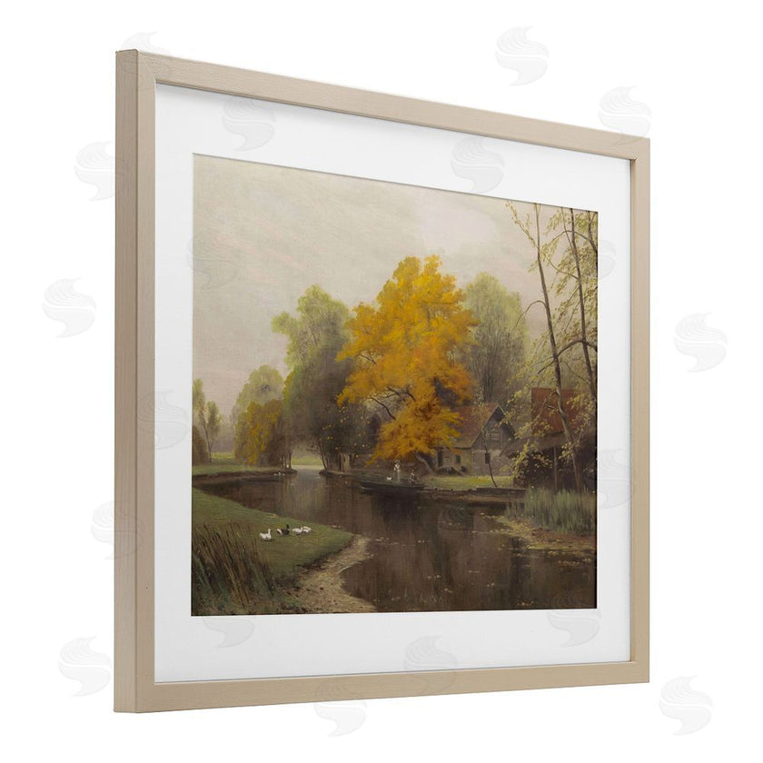 Leah Straatsma | Vintage Fall By The River