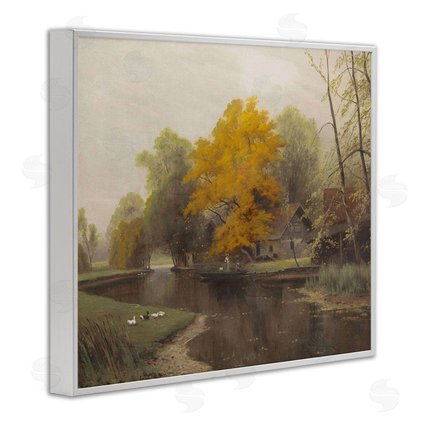 Leah Straatsma | Vintage Fall By The River