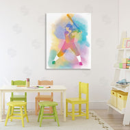 Marcus Prime | Colorful Sports Baseball