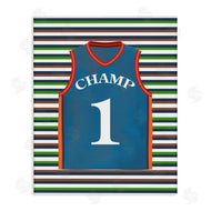 Marcus Prime | Stripes And Sports Jersey