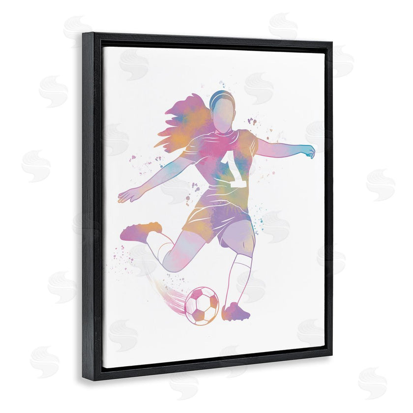 Marcus Prime | Woman Athlete Pastel Soccer