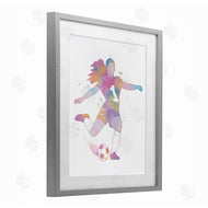 Marcus Prime | Woman Athlete Pastel Soccer