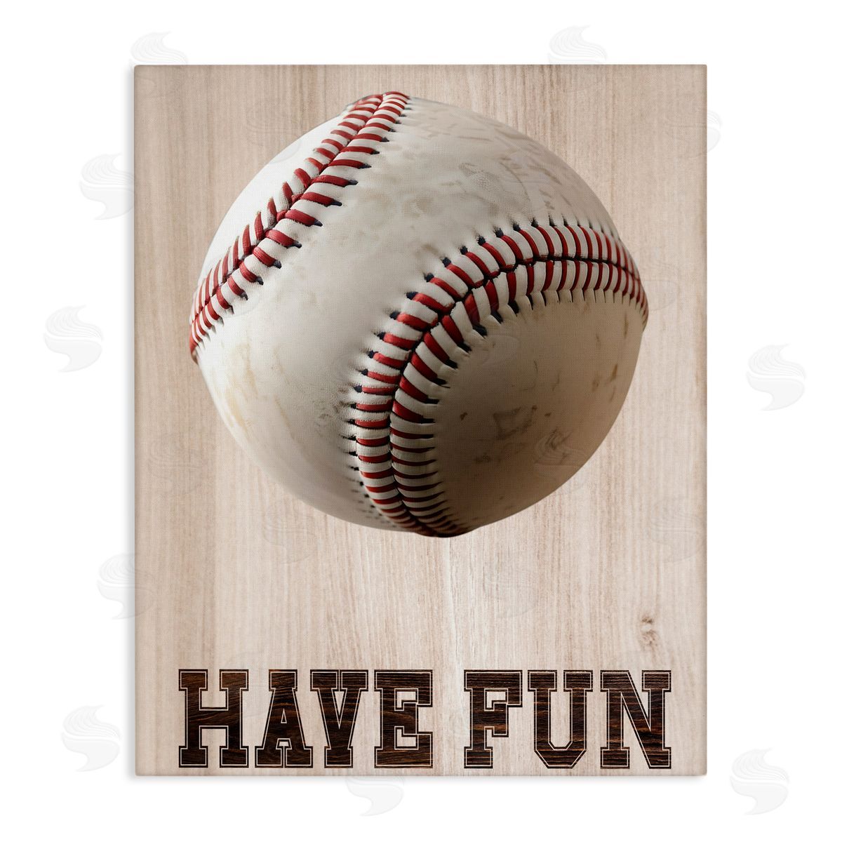 Marcus Prime Have Fun Baseball Canvas Wall Art Print